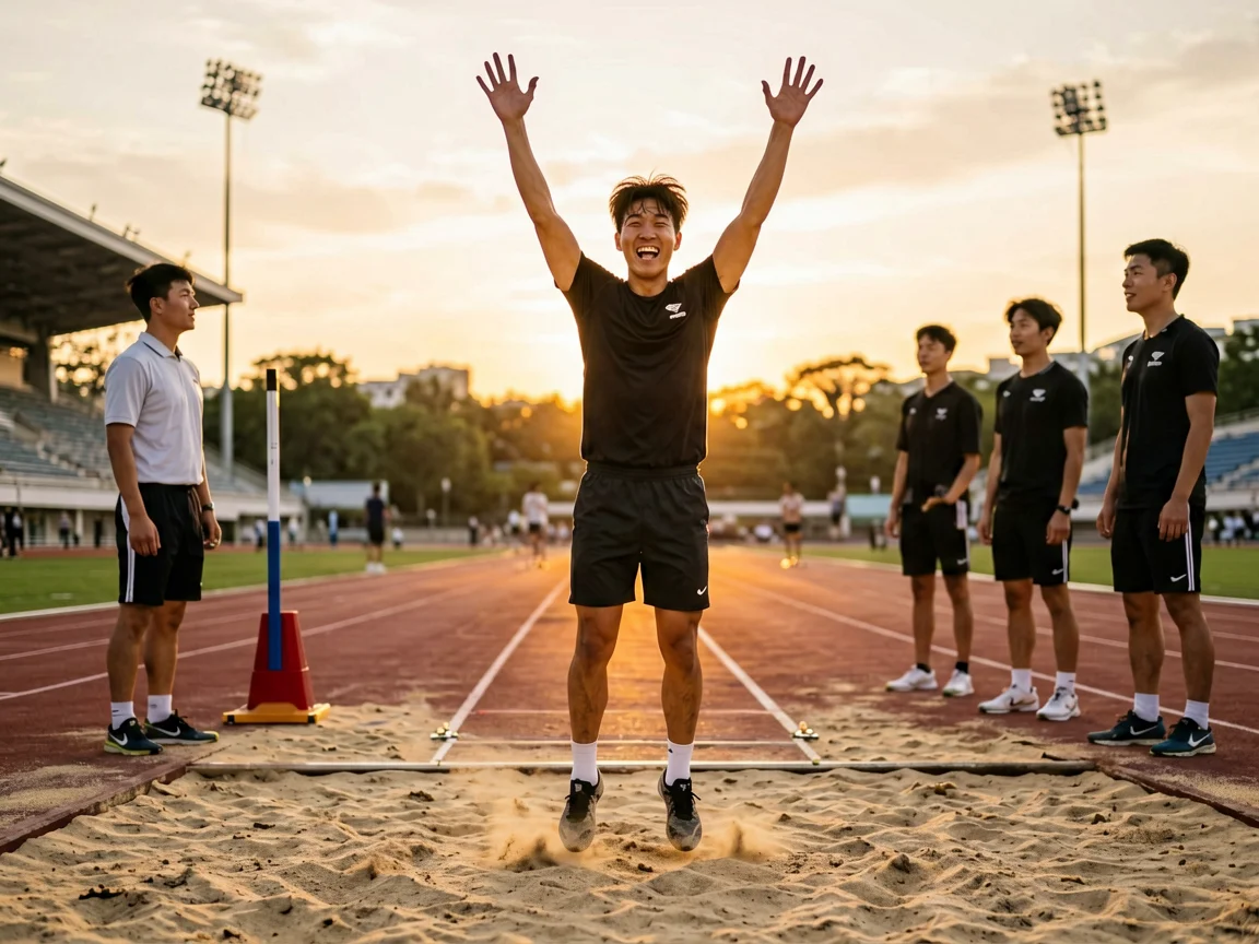 体育赛场准备,尼古拉斯杰克逊